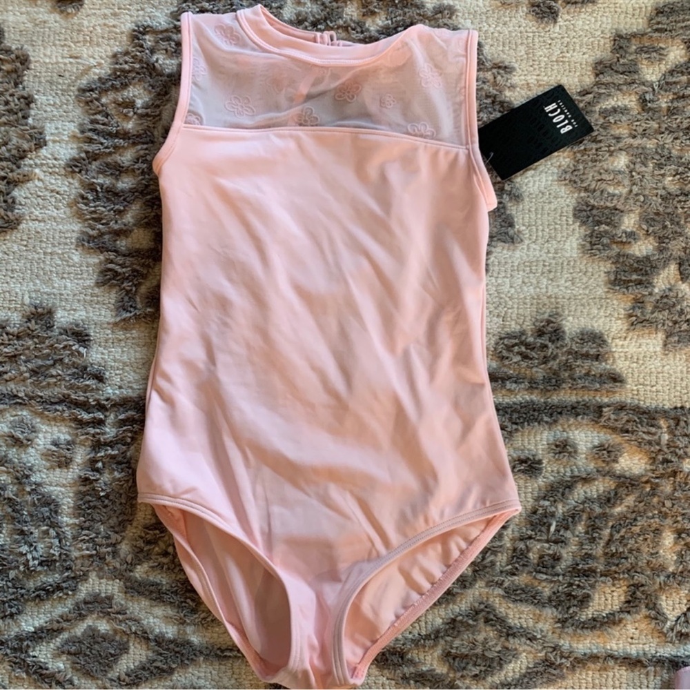 Bloch Light Pink Kids Bodysuit